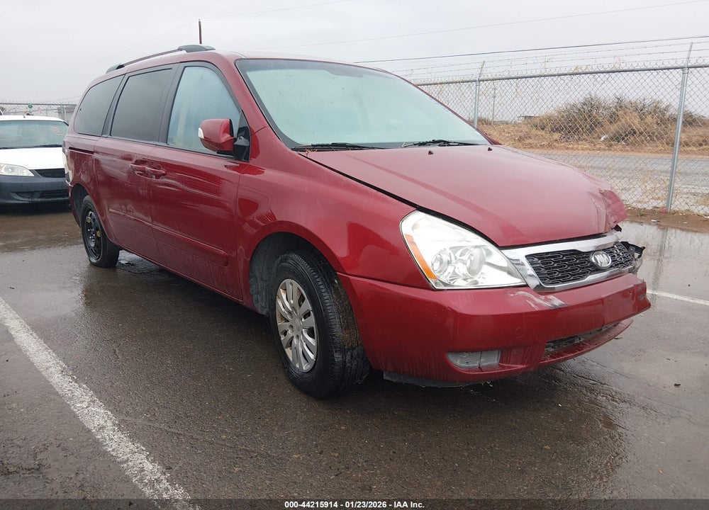 2011 KIA SEDONA LX VIN: KNDMG4C71B6364697