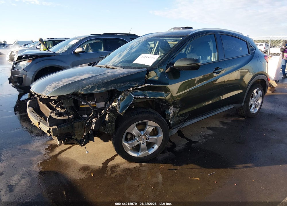 2016 HONDA HR-V EX-L VIN: 3CZRU6H76GM745630
