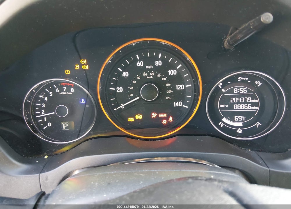 2016 HONDA HR-V EX-L VIN: 3CZRU6H76GM745630