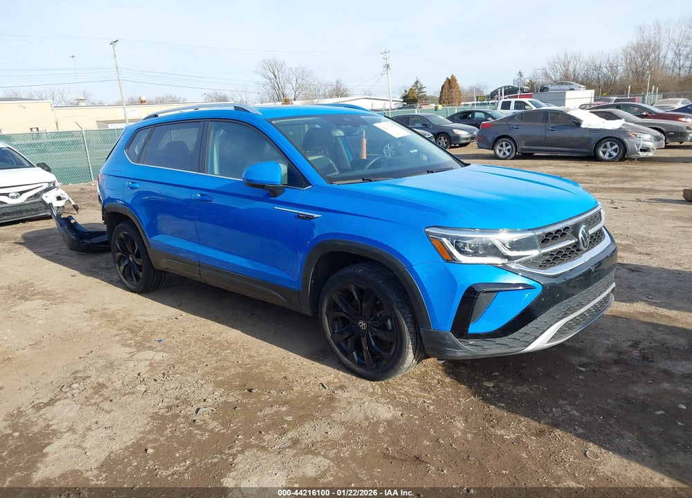 2022 VOLKSWAGEN TAOS 1.5T SEL VIN: 3VV1X7B29NM011933