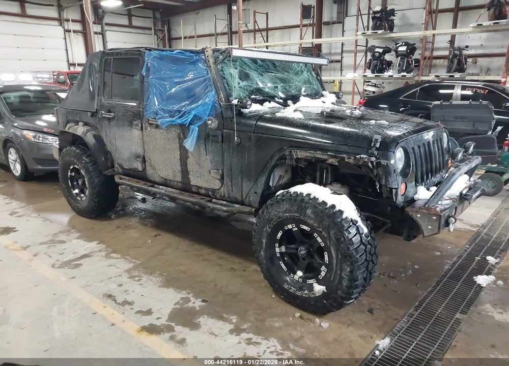 2010 JEEP WRANGLER UNLIMITED SPORT VIN: 1J4BA3H15AL167422