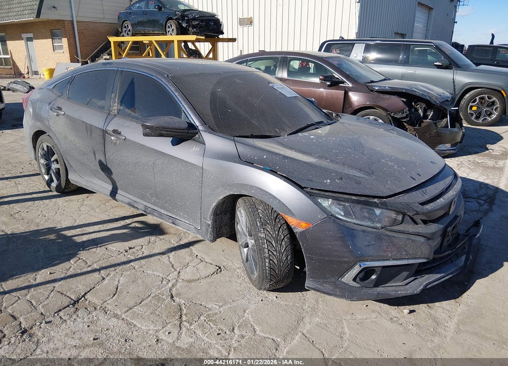 2019 HONDA CIVIC EX VIN: JHMFC1F37KX013264