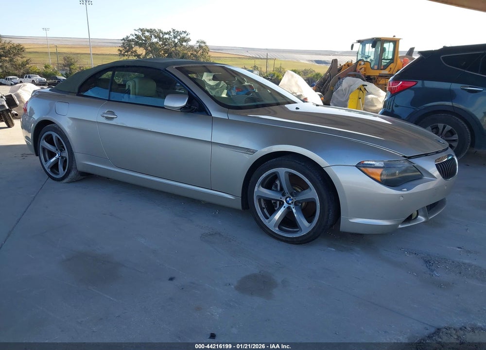 2005 BMW 645CI VIN: WBAEK73415B326048