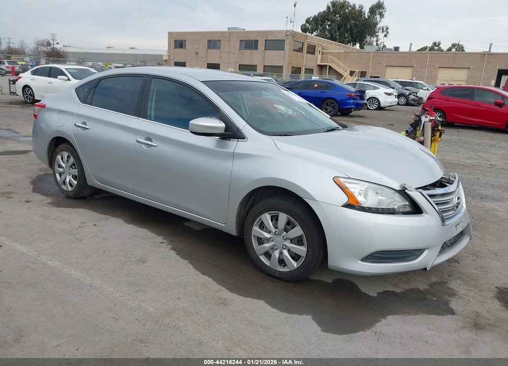 2013 NISSAN SENTRA SV VIN: 3N1AB7AP9DL702302