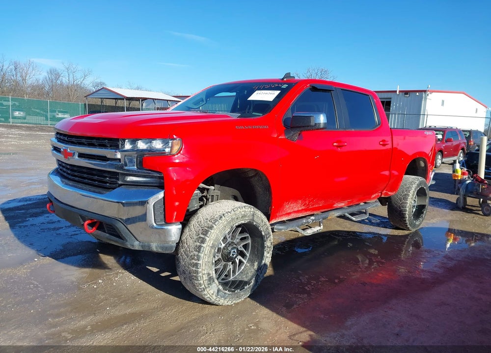2020 CHEVROLET SILVERADO 1500 4WD  SHORT BED LT VIN: 3GCUYDED5LG433973