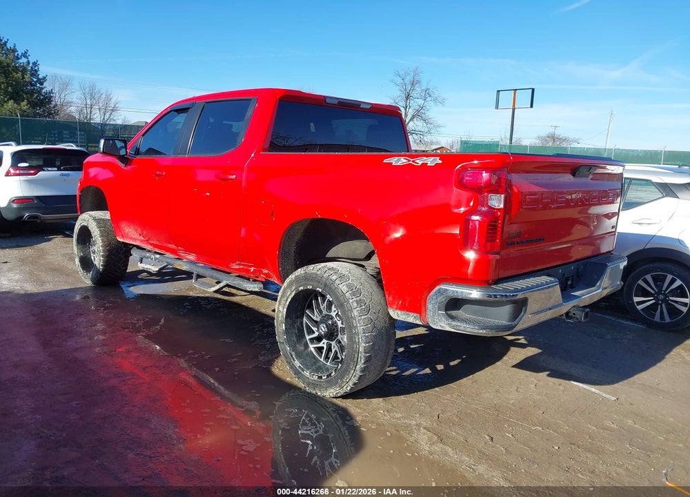 2020 CHEVROLET SILVERADO 1500 4WD  SHORT BED LT VIN: 3GCUYDED5LG433973