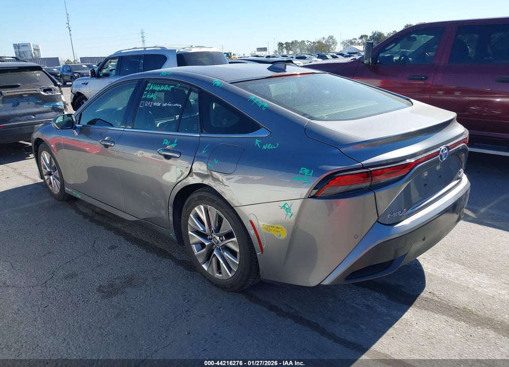 2022 TOYOTA MIRAI XLE VIN: JTDAAAAA7NA005647