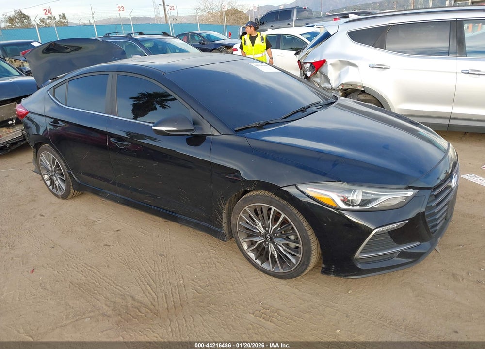 2018 HYUNDAI ELANTRA SPORT VIN: KMHD04LB2JU608940