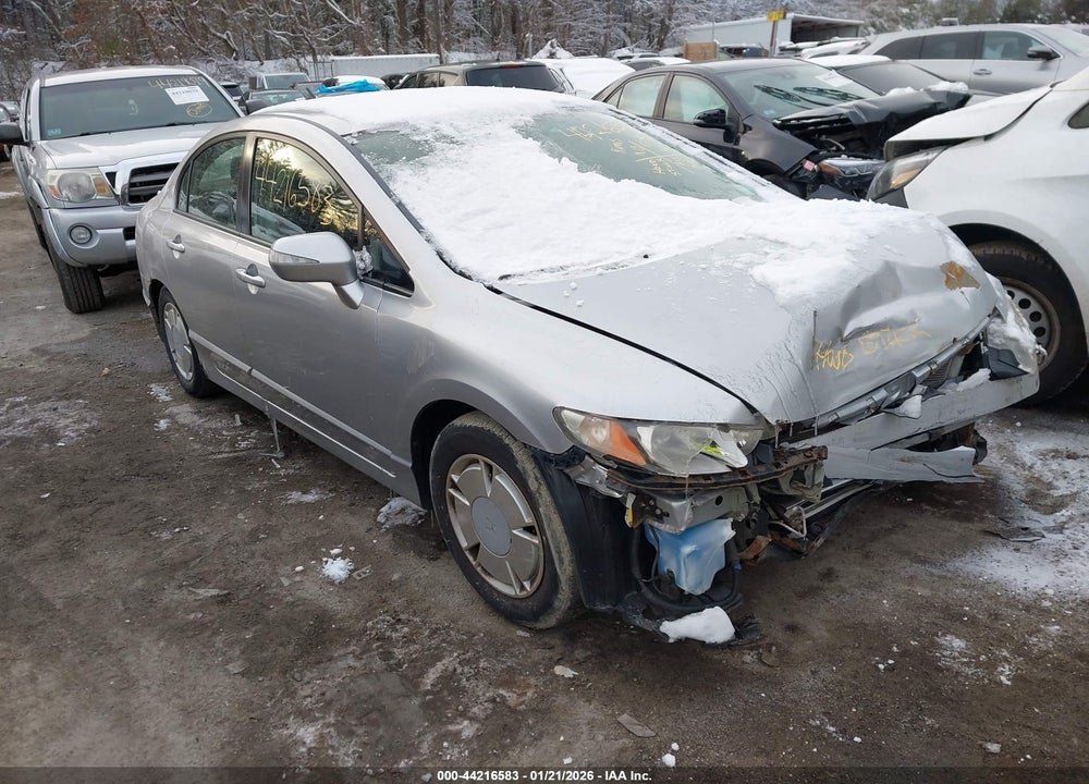 2007 HONDA CIVIC HYBRID VIN: JHMFA36277S027002