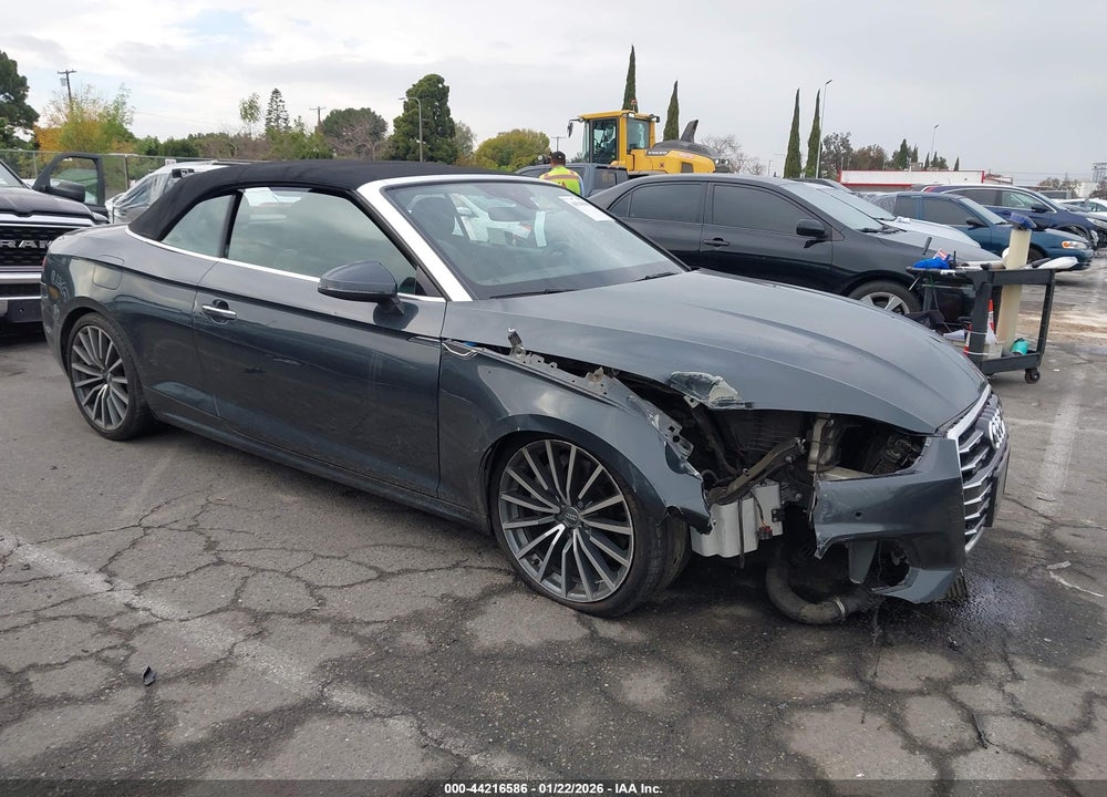 2018 AUDI A5 2.0T PREMIUM VIN: WAUYNGF55JN001825