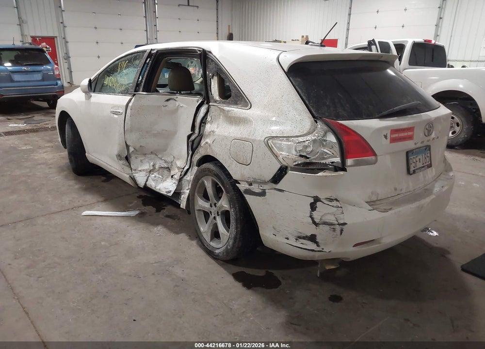 2011 TOYOTA VENZA BASE V6 VIN: 4T3BK3BB8BU053191