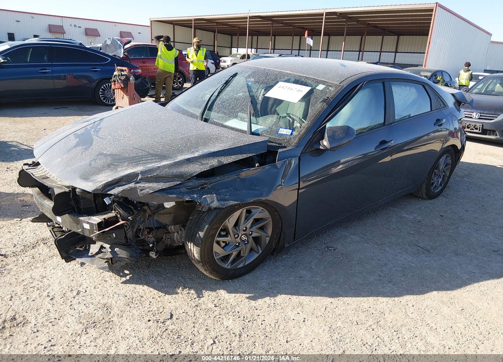 2024 HYUNDAI ELANTRA HYBRID BLUE VIN: KMHLM4DJ8RU114566