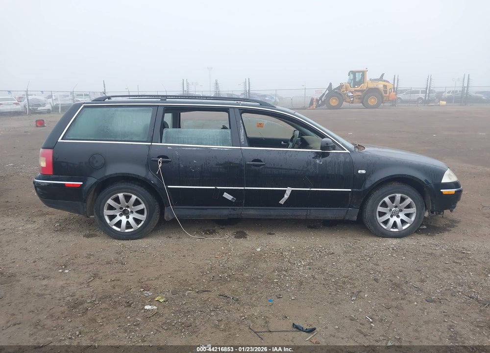 2001 VOLKSWAGEN PASSAT GLS VIN: WVWVD63B41E254938