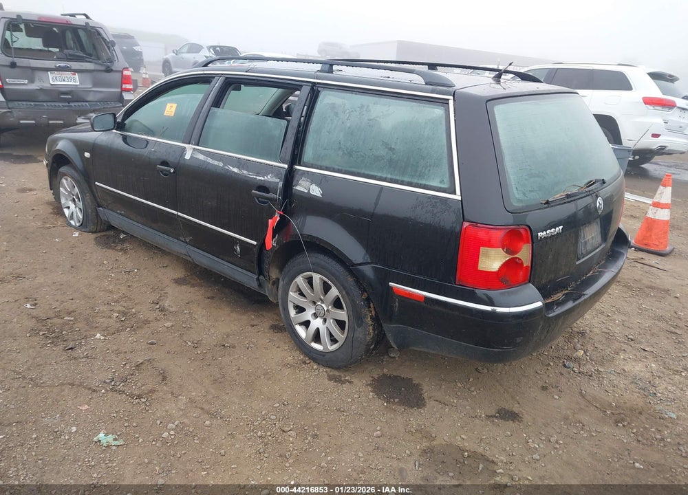 2001 VOLKSWAGEN PASSAT GLS VIN: WVWVD63B41E254938