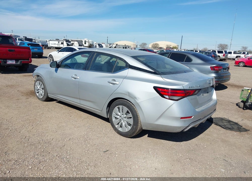 2023 NISSAN SENTRA S XTRONIC CVT VIN: 3N1AB8BVXPY301660