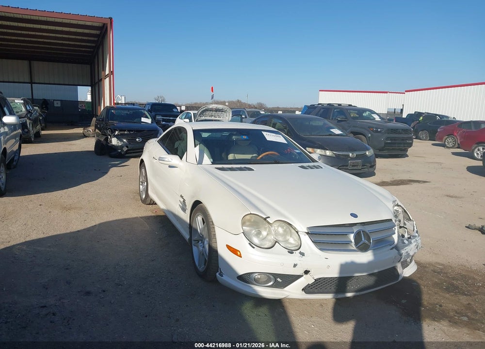 2007 MERCEDES-BENZ SL 550 VIN: WDBSK71F07F133913