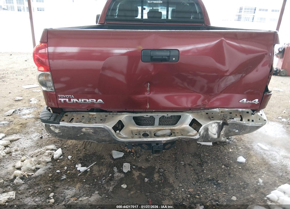 2008 TOYOTA TUNDRA SR5 5.7L V8 VIN: 5TFBV54108X049650