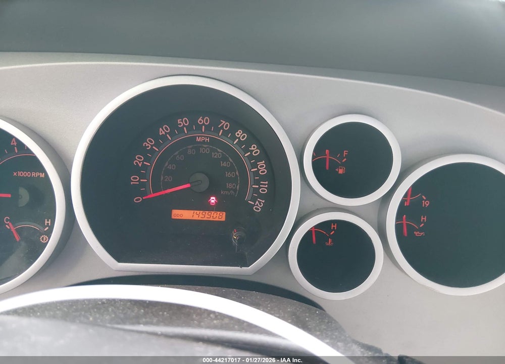 2008 TOYOTA TUNDRA SR5 5.7L V8 VIN: 5TFBV54108X049650