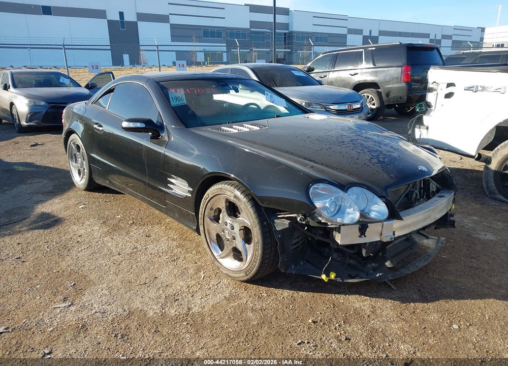 2007 MERCEDES-BENZ SL 550 VIN: WDBSK71F67F128859