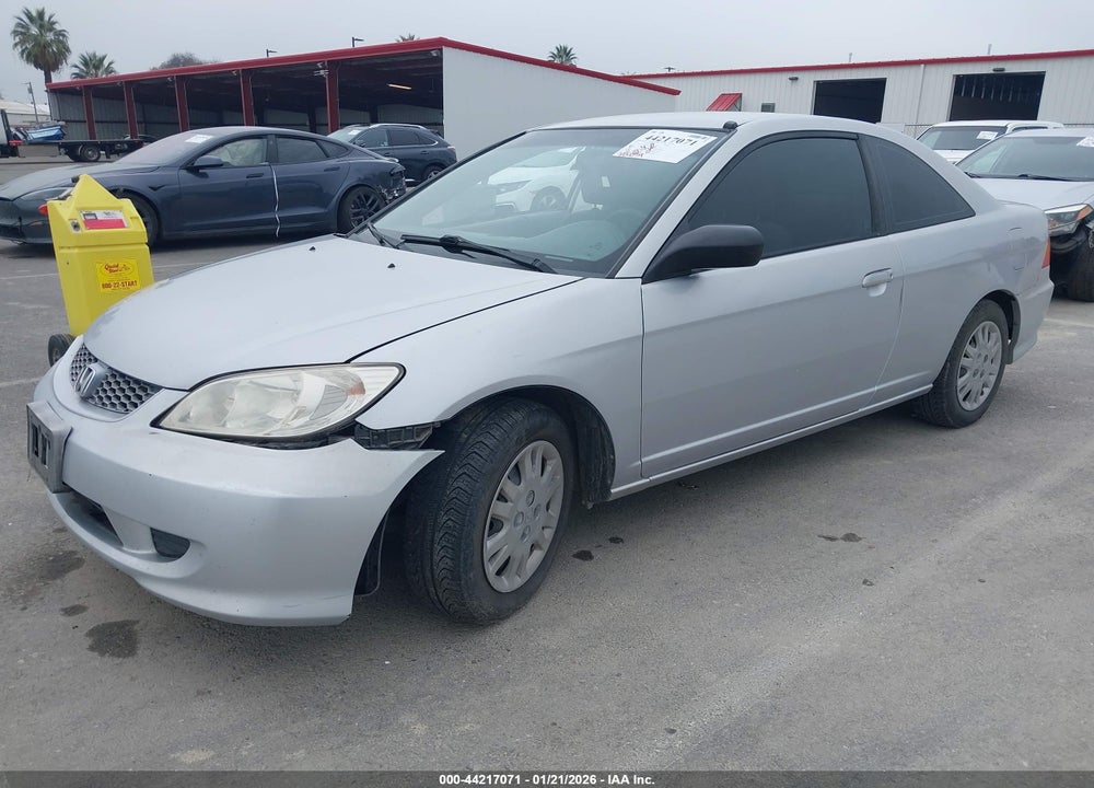 2004 HONDA CIVIC LX VIN: 1HGEM22584L044221