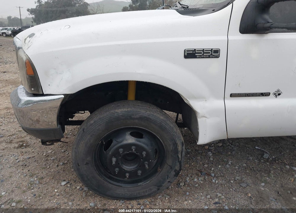 2001 FORD F-550 XL/XLT VIN: 1FDAF56F31EA89106
