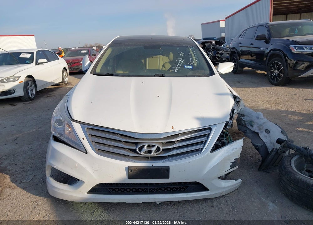 2012 HYUNDAI AZERA VIN: KMHFH4JG5CA192676