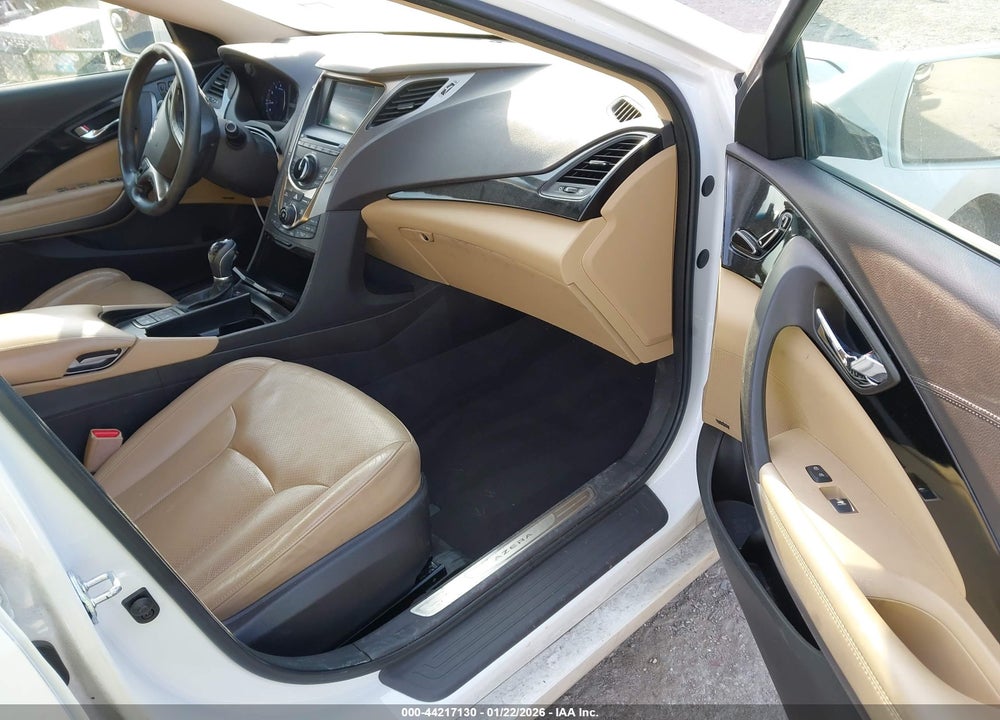 2012 HYUNDAI AZERA VIN: KMHFH4JG5CA192676