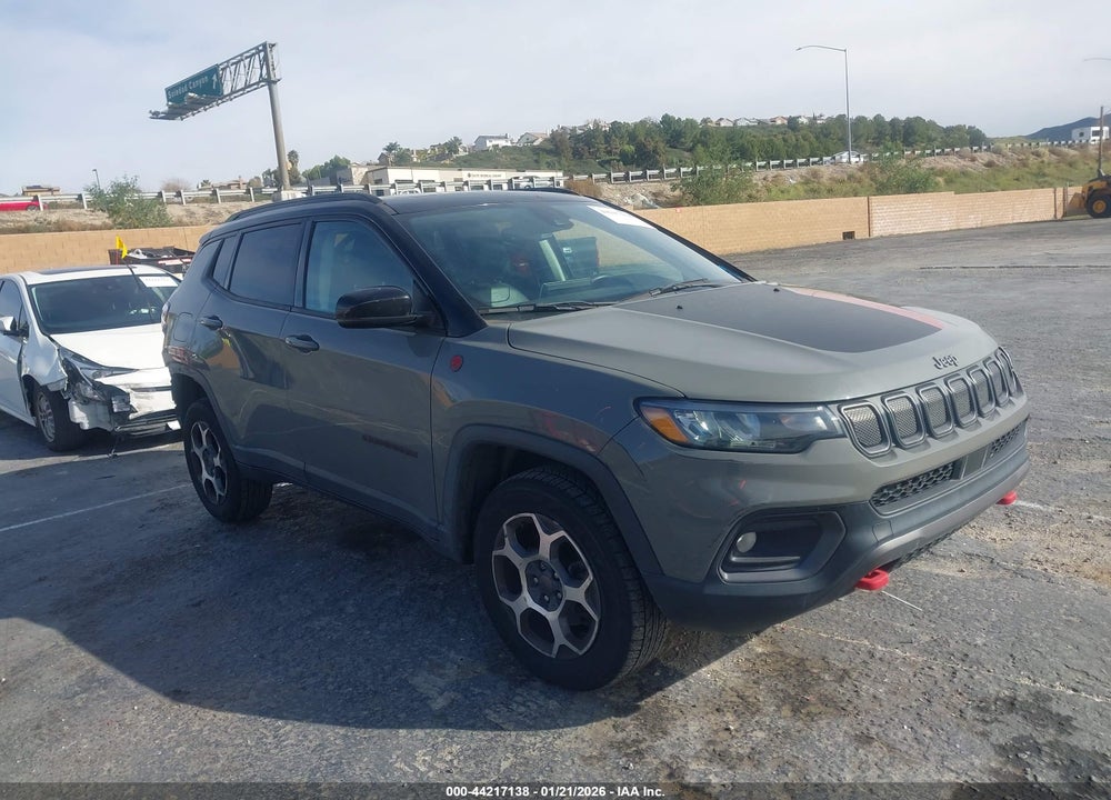 2022 JEEP COMPASS TRAILHAWK 4X4 VIN: 3C4NJDDB9NT165464