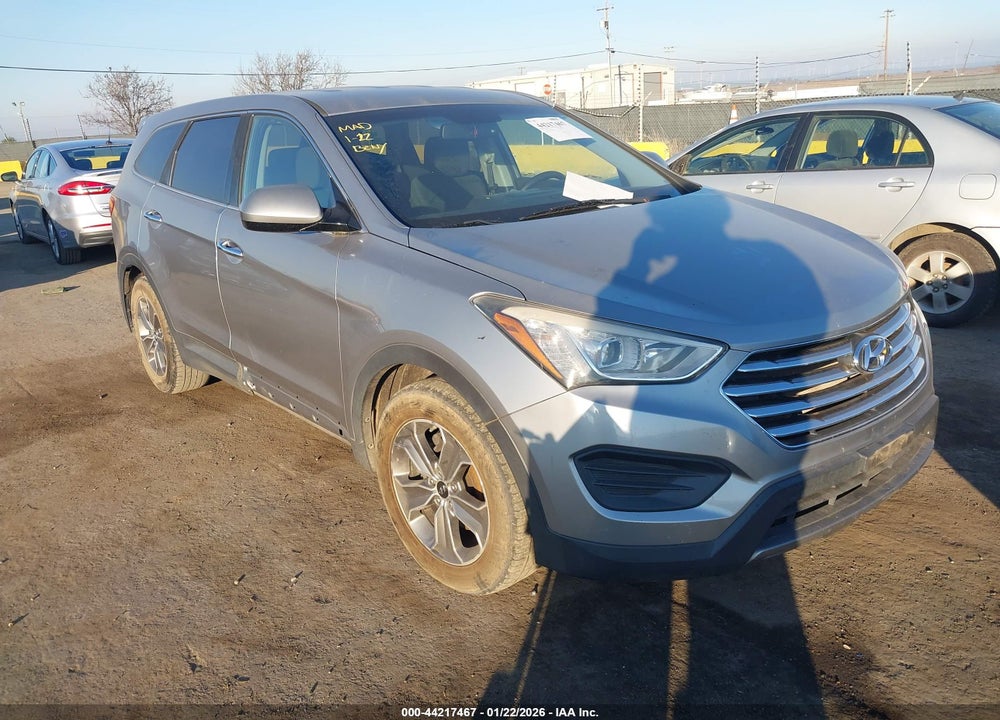 2013 HYUNDAI SANTA FE GLS VIN: KM8SMDHF4DU002485
