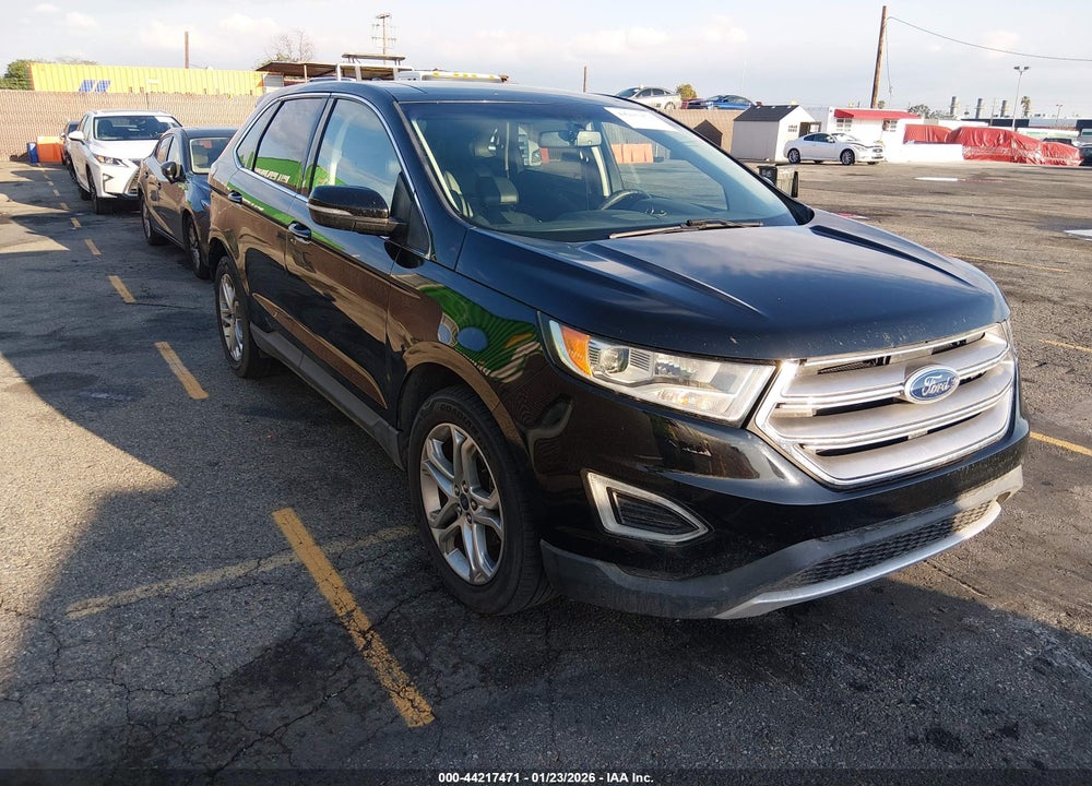 2017 FORD EDGE TITANIUM VIN: 2FMPK3K99HBB53066