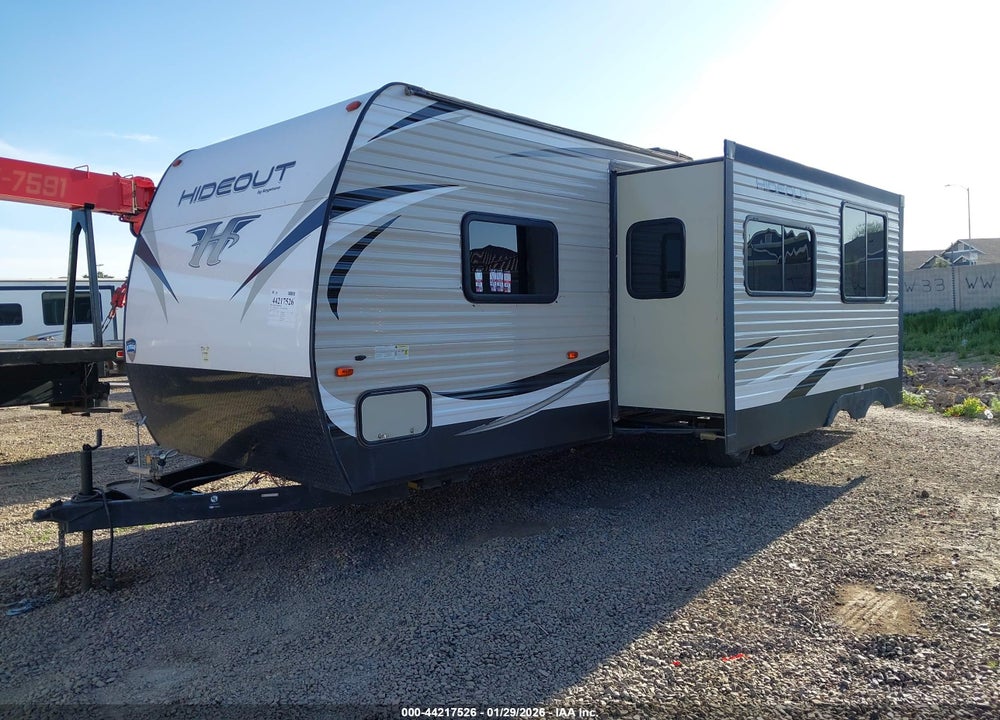 2018 KEYSTONE RV M-27 DBS HIDEOUT VIN: 4YDT27D27J7250336