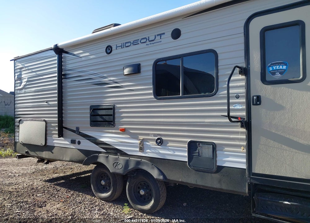 2018 KEYSTONE RV M-27 DBS HIDEOUT VIN: 4YDT27D27J7250336