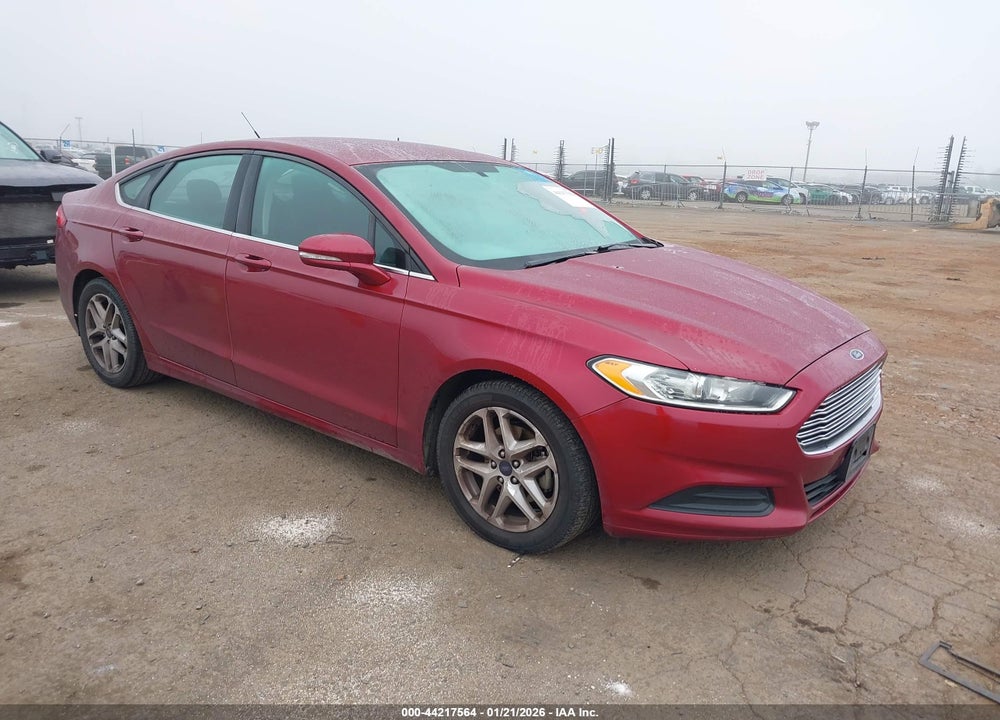 2016 FORD FUSION SE VIN: 3FA6P0H71GR342239