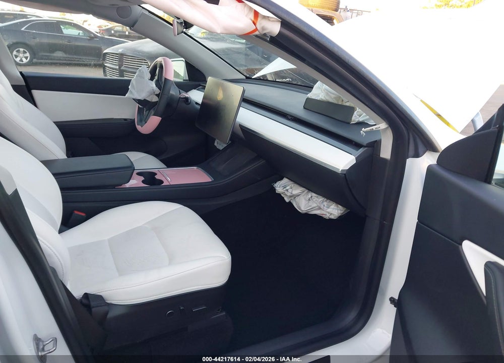 2021 TESLA MODEL Y LONG RANGE DUAL MOTOR ALL-WHEEL DRIVE VIN: 5YJYGDEE8MF140248