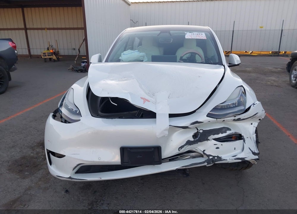 2021 TESLA MODEL Y LONG RANGE DUAL MOTOR ALL-WHEEL DRIVE VIN: 5YJYGDEE8MF140248