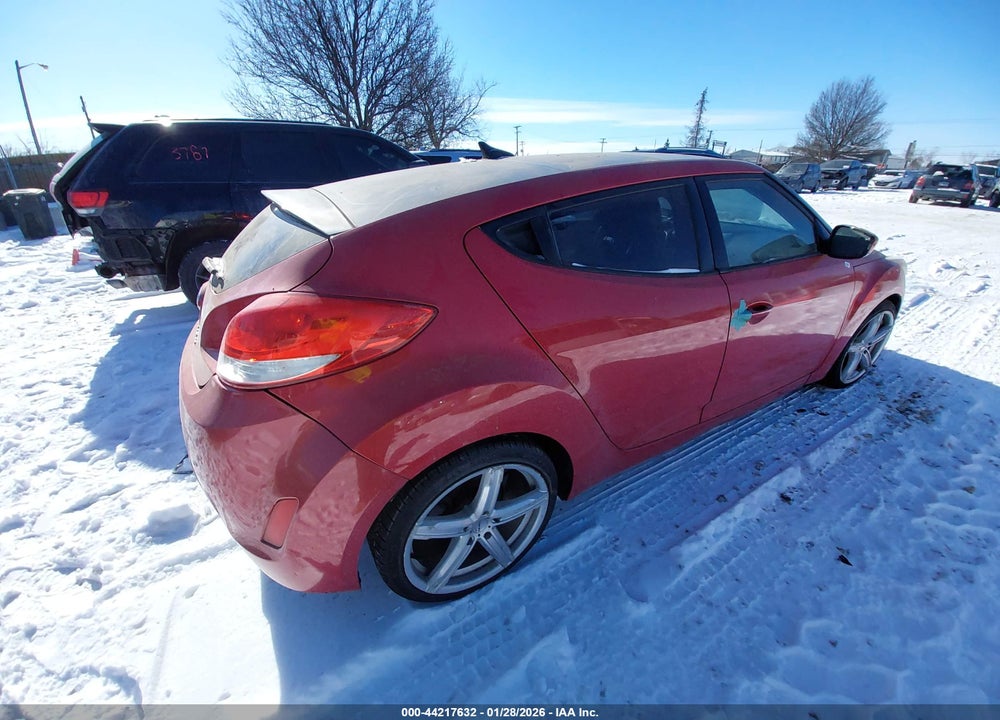 2013 HYUNDAI VELOSTER VIN: KMHTC6AD9DU142091