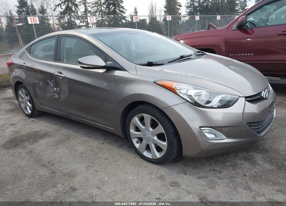 2011 HYUNDAI ELANTRA LIMITED VIN: 5NPDH4AE1BH012725