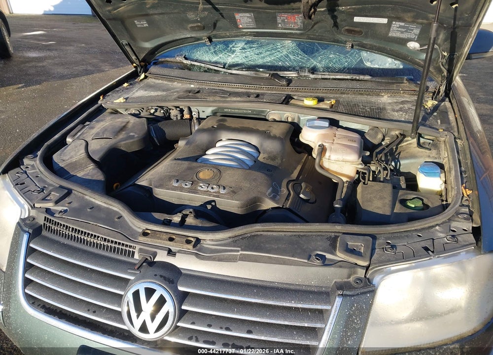 2004 VOLKSWAGEN PASSAT GLX VIN: WVWYH63B94E279243