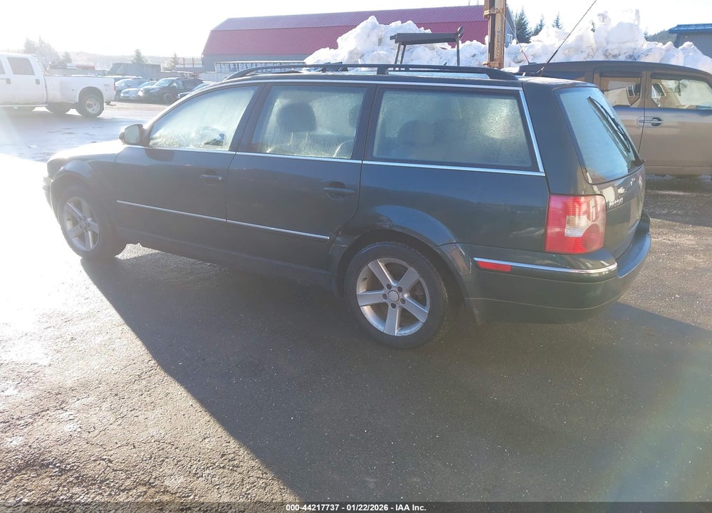 2004 VOLKSWAGEN PASSAT GLX VIN: WVWYH63B94E279243