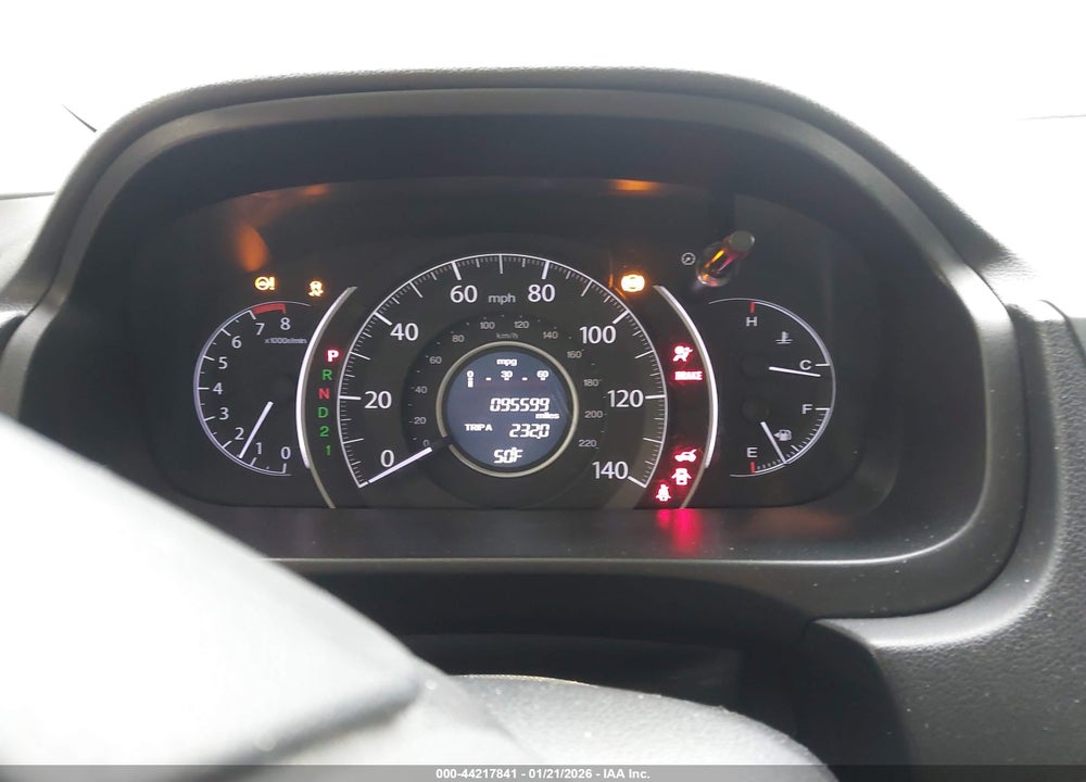 2013 HONDA CR-V LX VIN: 3CZRM3H38DG702381
