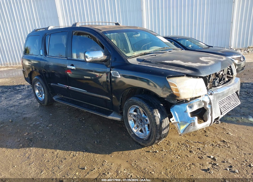 2004 NISSAN PATHFINDER ARMADA LE VIN: 5N1AA08B34N732487