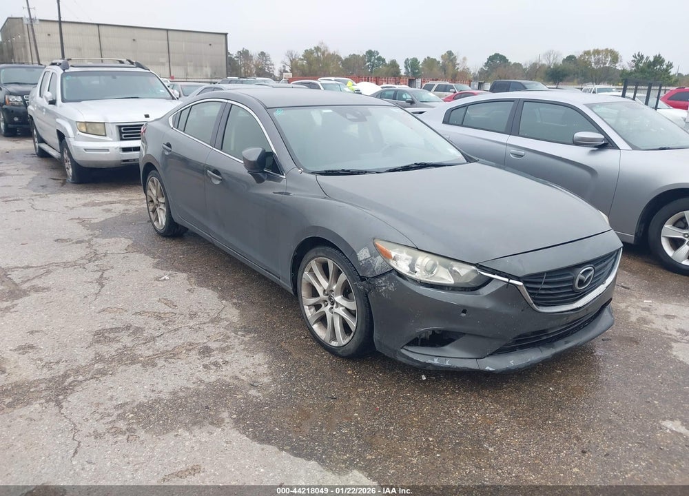 2017 MAZDA 6 TOURING VIN: JM1GL1V51H1124509