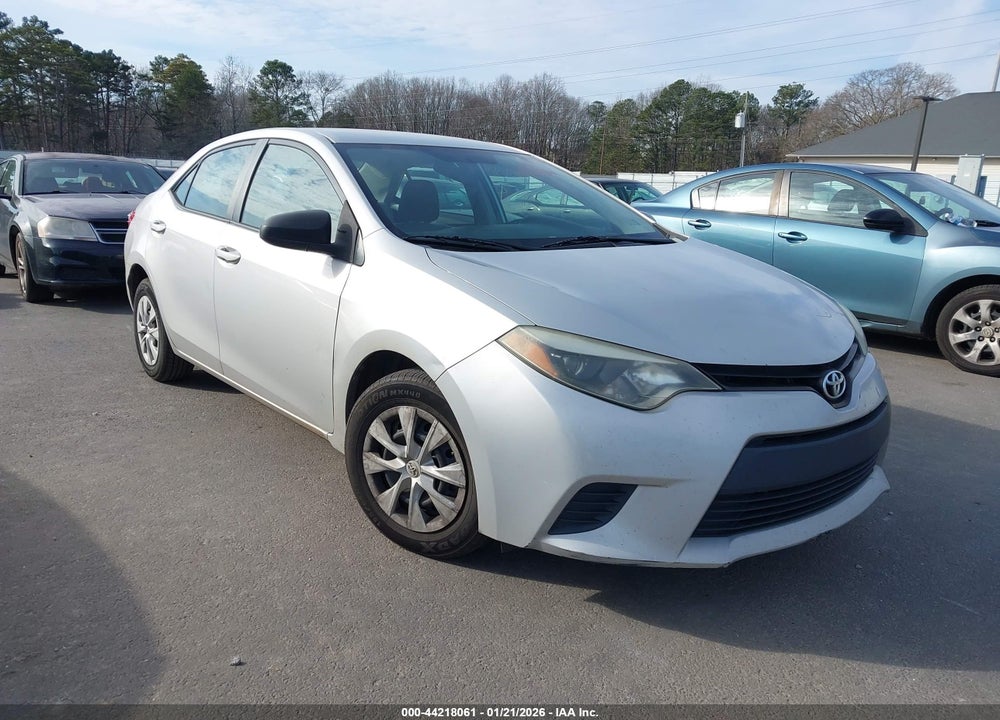 2015 TOYOTA COROLLA L VIN: 2T1BURHEXFC445846