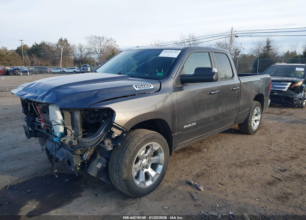 2021 RAM 1500 BIG HORN  4X4 6'4 BOX VIN: 1C6RRFBG7MN834874