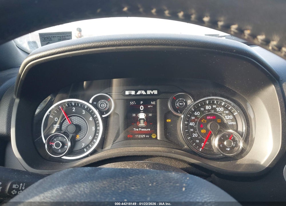 2021 RAM 1500 BIG HORN  4X4 6'4 BOX VIN: 1C6RRFBG7MN834874