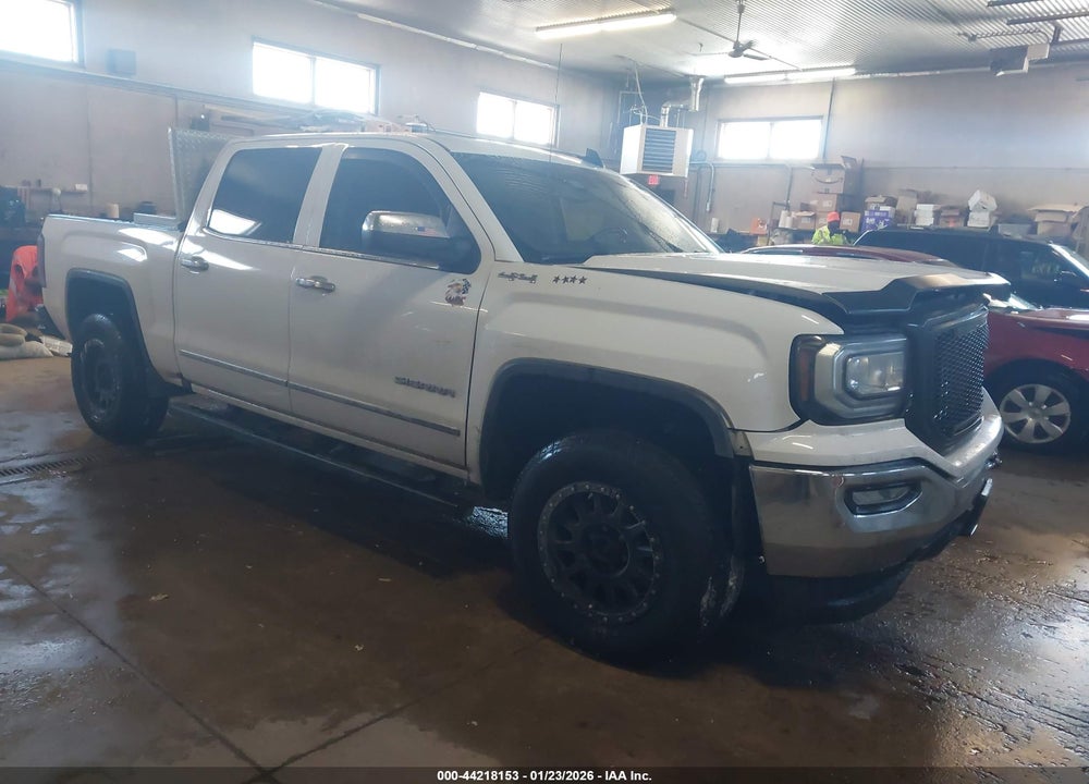 2018 GMC SIERRA 1500 SLT VIN: 3GTU2NEC9JG366807