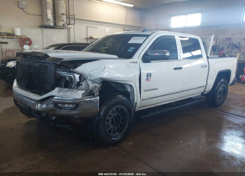2018 GMC SIERRA 1500 SLT VIN: 3GTU2NEC9JG366807