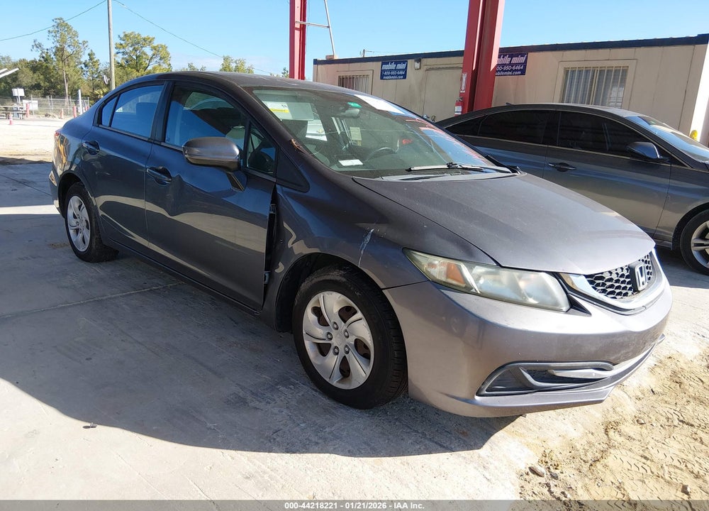 2014 HONDA CIVIC LX VIN: 19XFB2F53EE270065