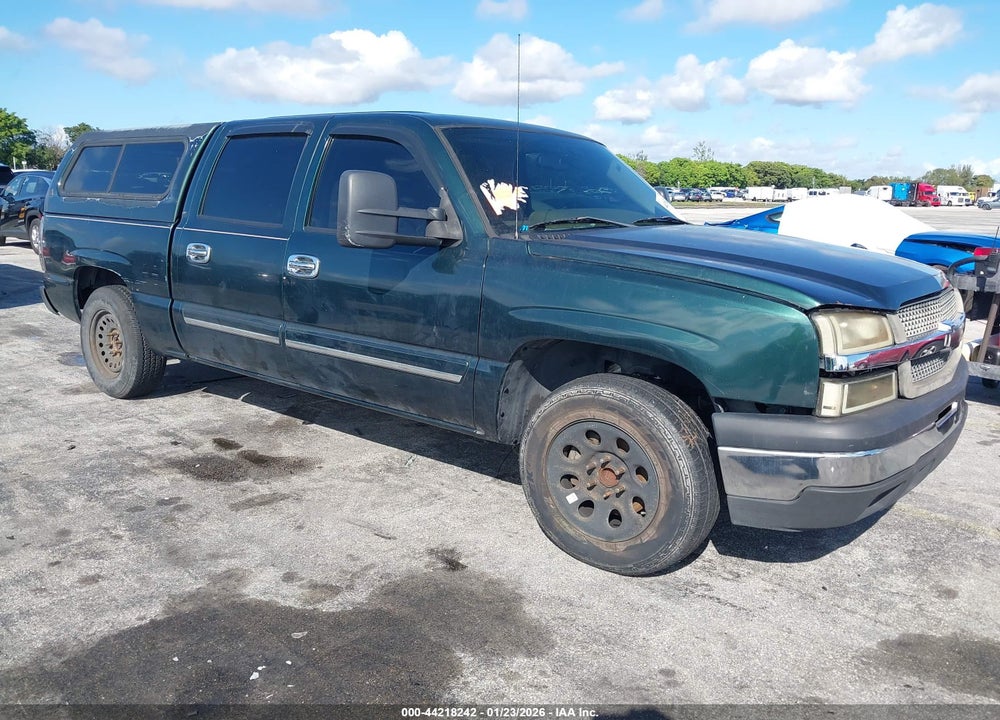 2005 CHEVROLET SILVERADO 1500 LS VIN: 2GCEC13T551243016