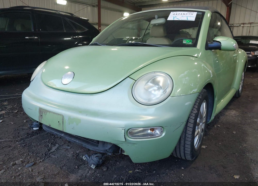 2005 VOLKSWAGEN NEW BEETLE GLS VIN: 3VWCM31Y15M304558